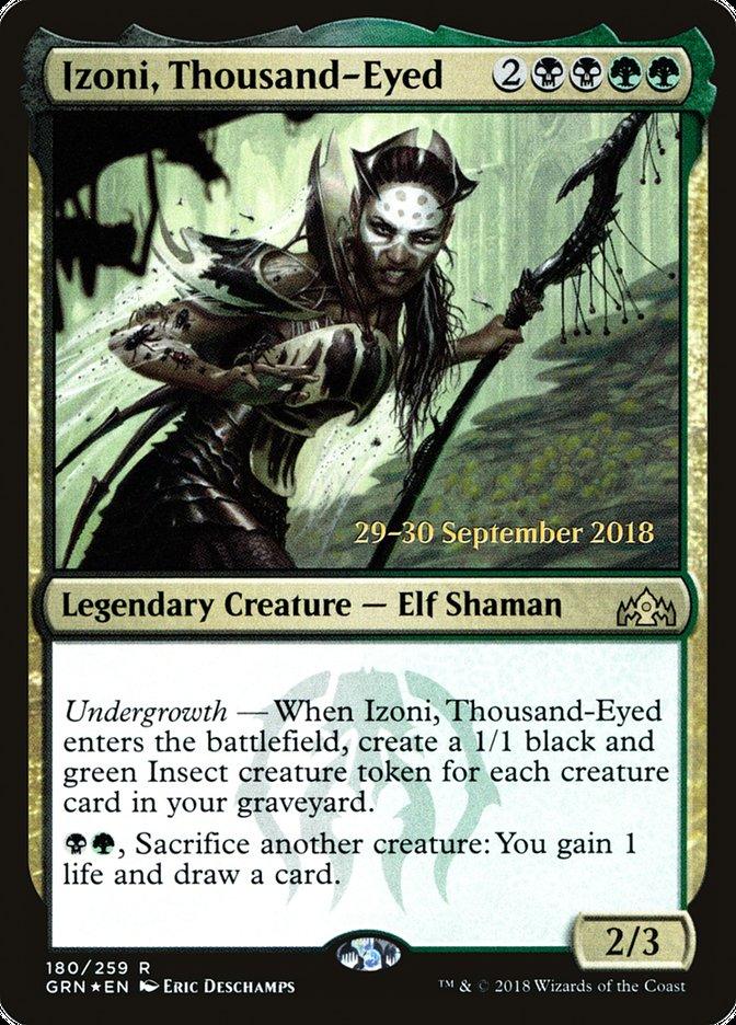 Izoni, Thousand-Eyed [Guilds of Ravnica Prerelease Promos] - Trinity Hobby