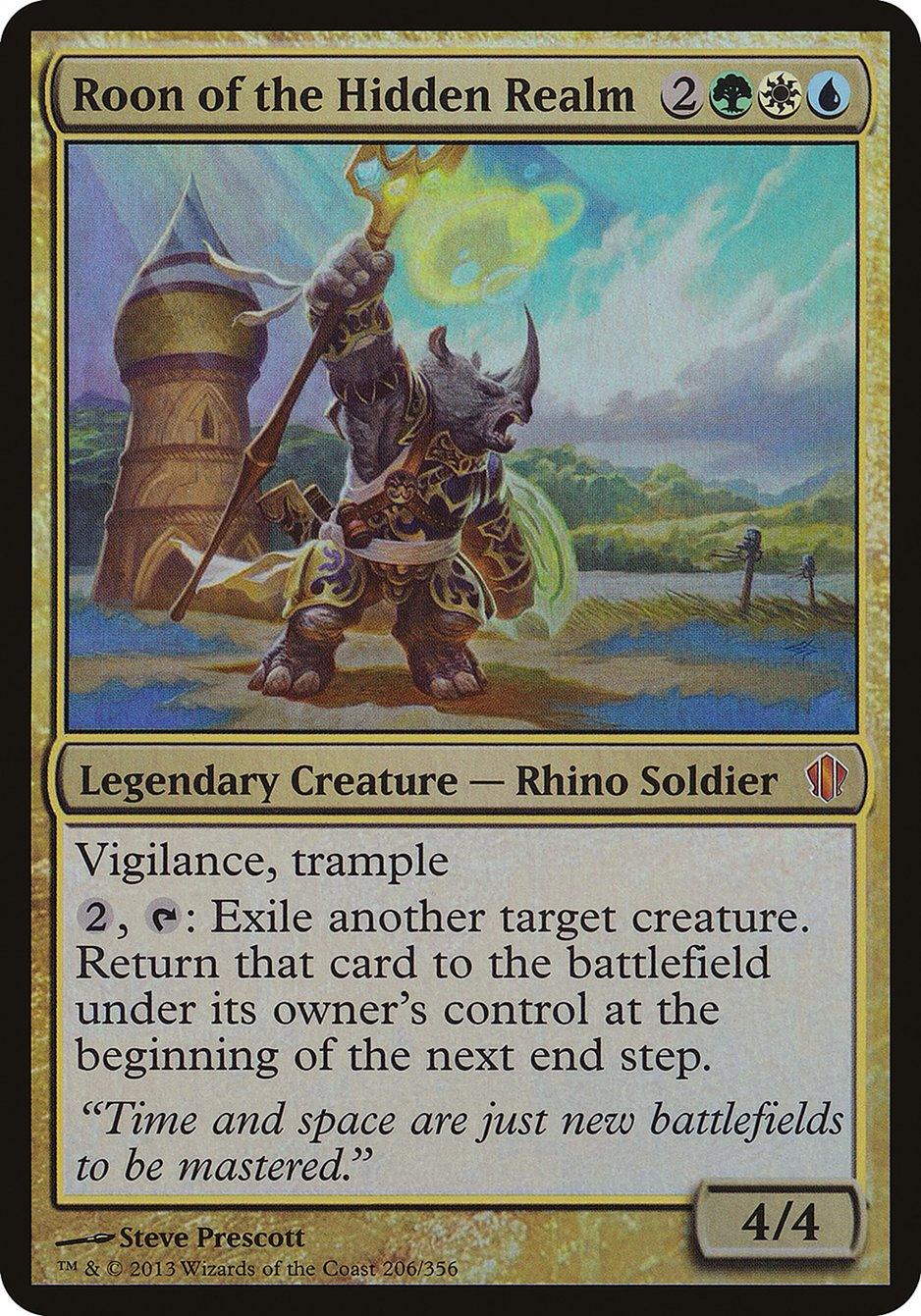 Roon of the Hidden Realm (Oversized) [Commander 2013 Oversized] - Trinity Hobby