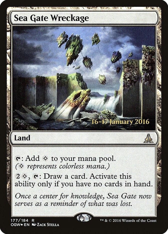 Sea Gate Wreckage [Oath of the Gatewatch Prerelease Promos] - Trinity Hobby
