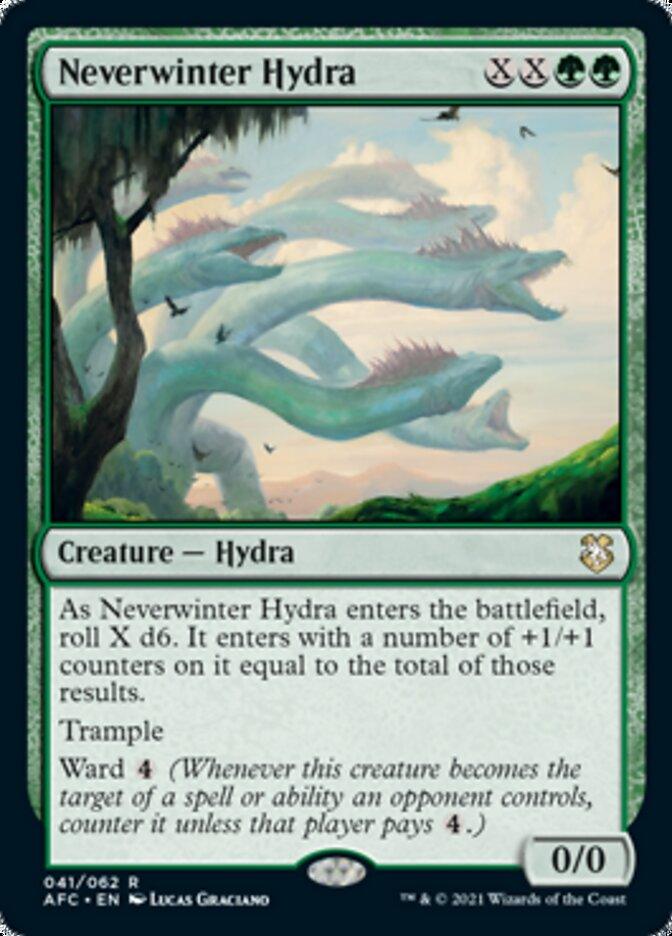 Neverwinter Hydra [Dungeons & Dragons: Adventures in the Forgotten Realms Commander] - Trinity Hobby