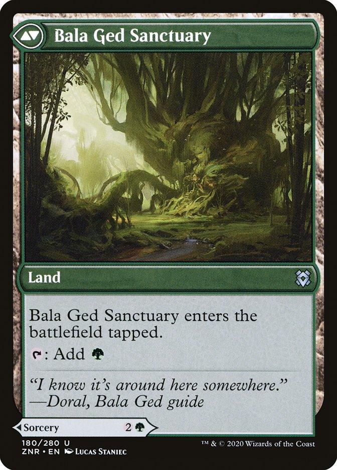 Bala Ged Recovery // Bala Ged Sanctuary [Zendikar Rising] - Trinity Hobby