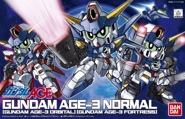BB372 Gundam Age-3 (Normal/Fortress/Orbital)