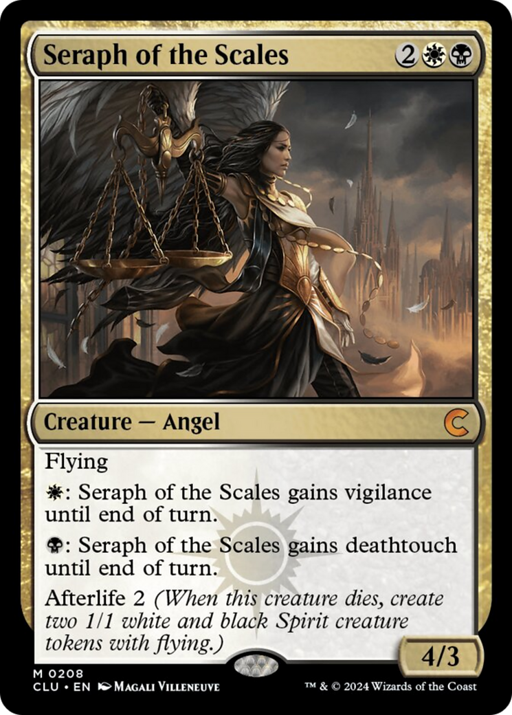 Seraph of the Scales [Ravnica: Clue Edition] - Trinity Hobby