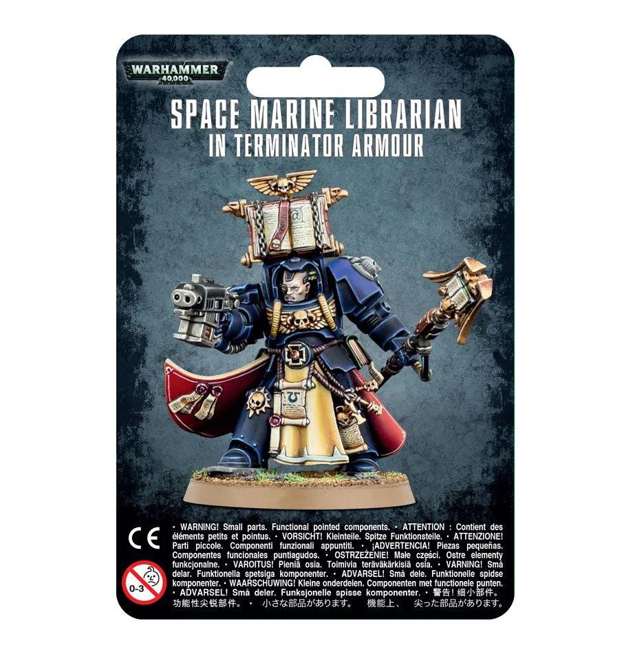 Warhammer 40K: SPACE MARINES Librarian - Trinity Hobby