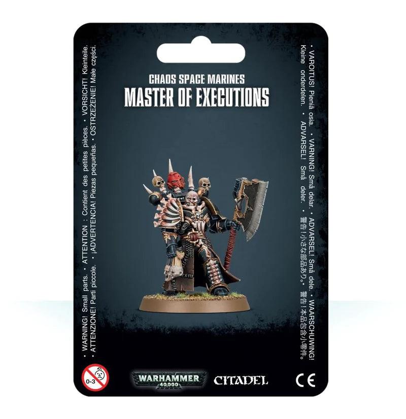 Warhammer 40K: Chaos Space Marines: Master of Executions - Trinity Hobby