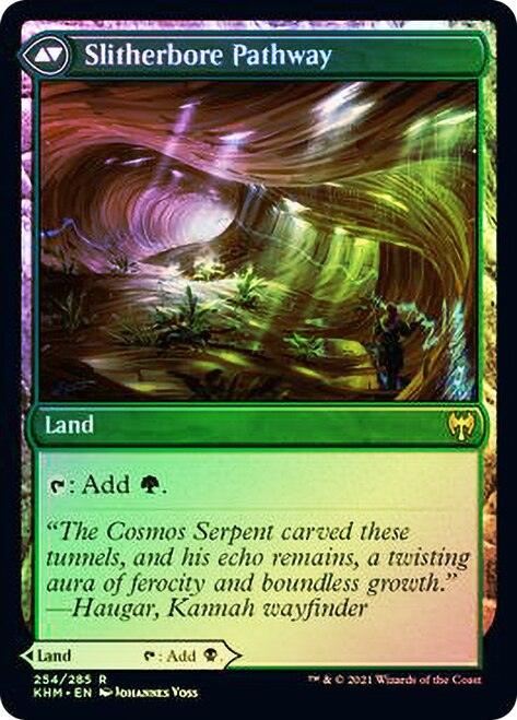 Darkbore Pathway // Slitherbore Pathway [Kaldheim Prerelease Promos] - Trinity Hobby