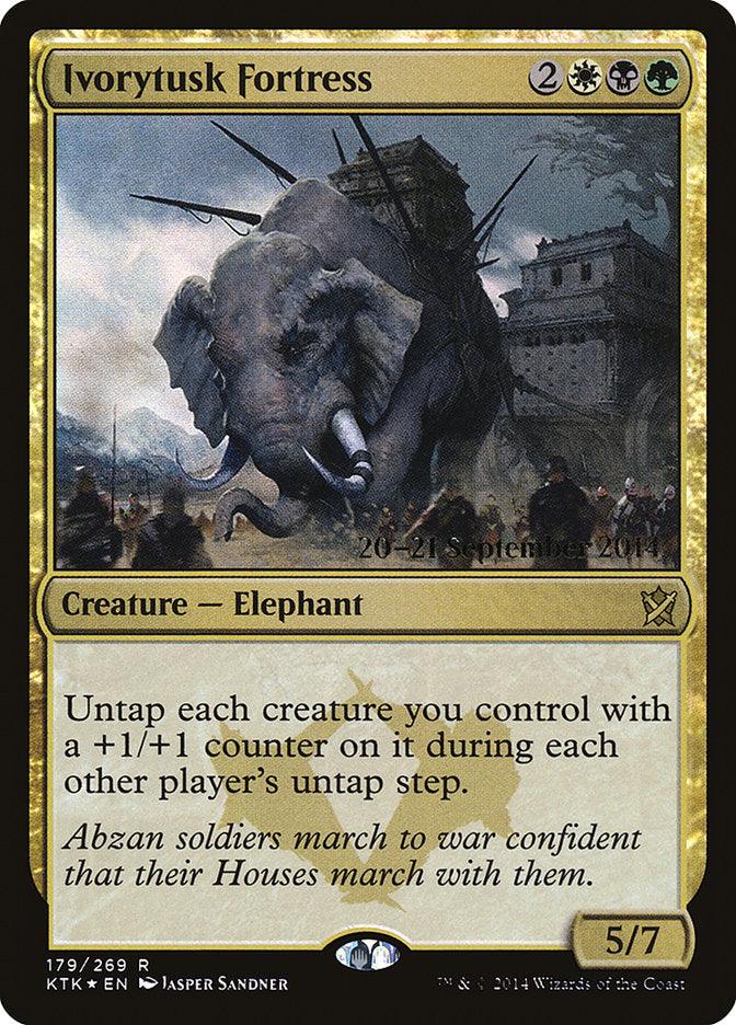 Ivorytusk Fortress [Khans of Tarkir Prerelease Promos] - Trinity Hobby