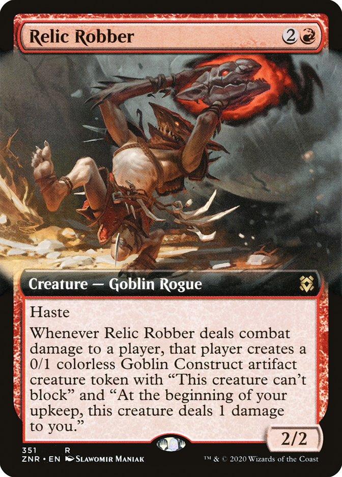 Relic Robber (Extended Art) [Zendikar Rising] - Trinity Hobby