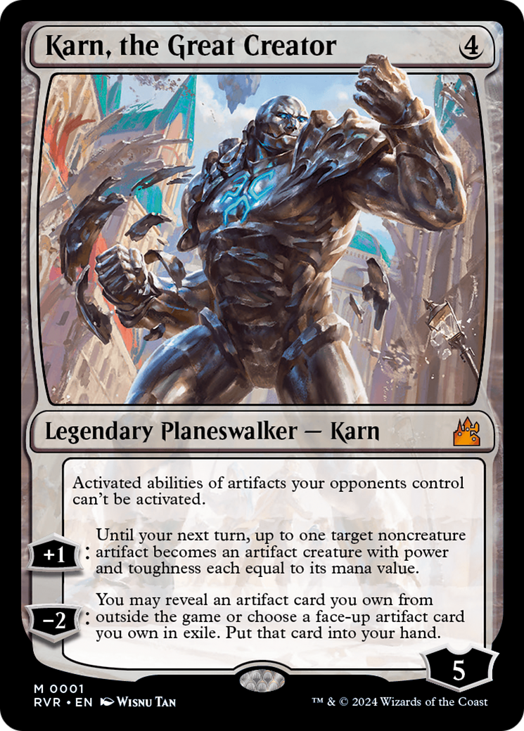 Karn, the Great Creator [Ravnica Remastered] - Trinity Hobby