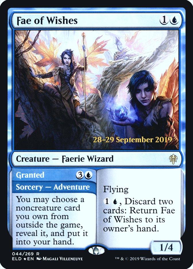Fae of Wishes // Granted [Throne of Eldraine Prerelease Promos] - Trinity Hobby