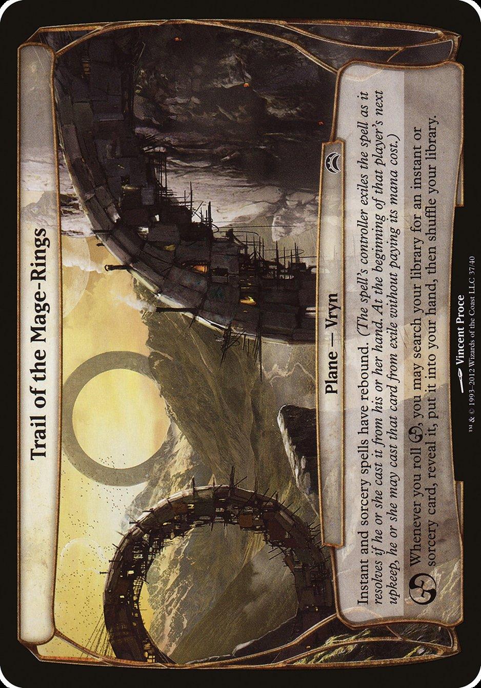 Trail of the Mage-Rings (Planes) [Planechase 2012 Planes] - Trinity Hobby