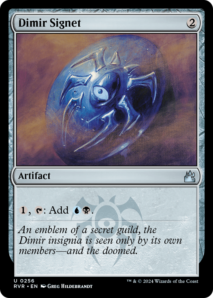 Dimir Signet [Ravnica Remastered] - Trinity Hobby