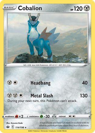 Cobalion (114/198) (Theme Deck Exclusive) [Sword & Shield: Chilling Reign] - Trinity Hobby