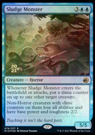Sludge Monster [Innistrad: Midnight Hunt Prerelease Promos] - Trinity Hobby