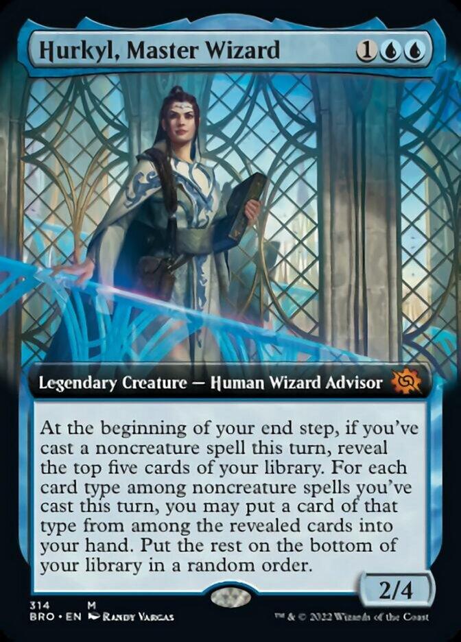 Hurkyl, Master Wizard (Extended Art) [The Brothers' War] - Trinity Hobby