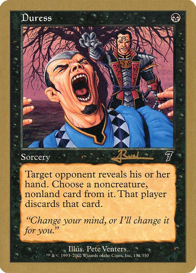 Duress (Antoine Ruel) [World Championship Decks 2001] - Trinity Hobby