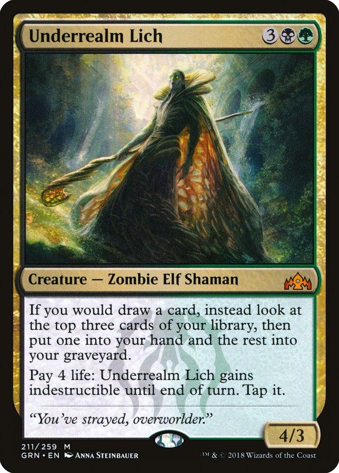 Underrealm Lich [Guilds of Ravnica] - Trinity Hobby