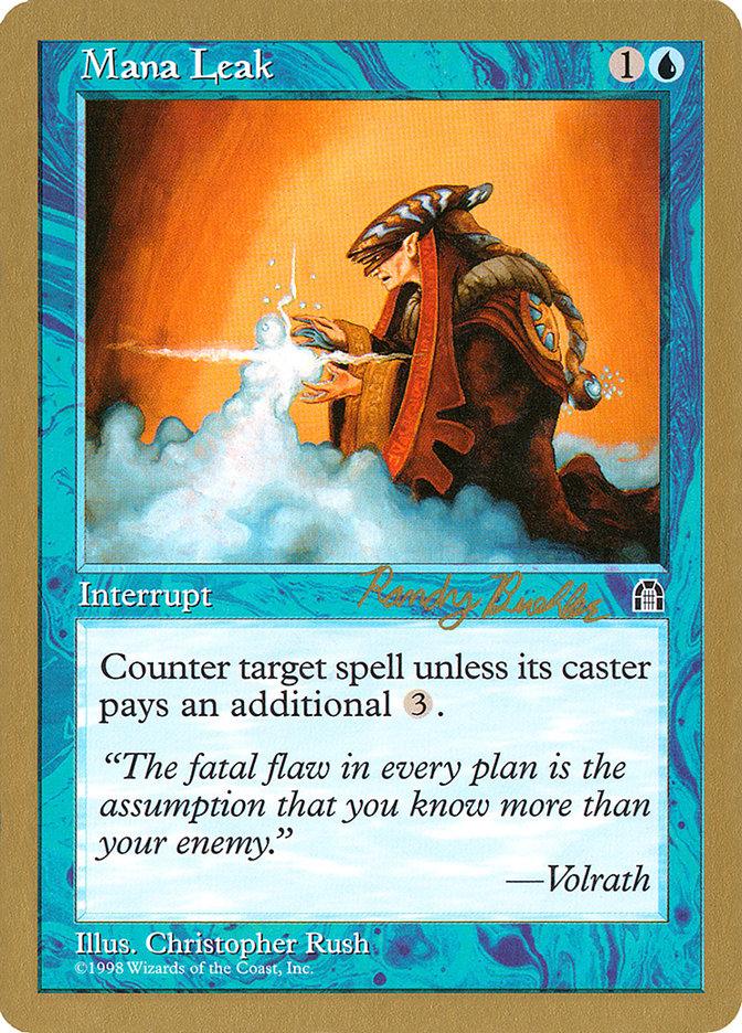 Mana Leak (Randy Buehler) [World Championship Decks 1998] - Trinity Hobby