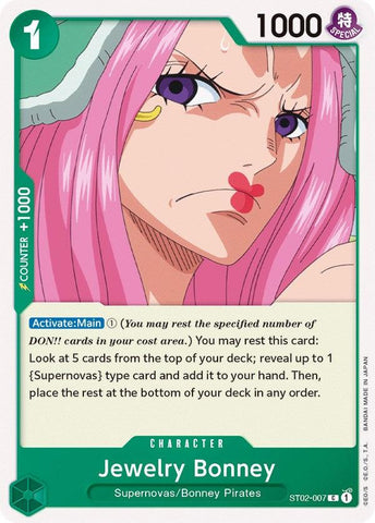 Jewelry Bonney [Starter Deck: Worst Generation] - Trinity Hobby