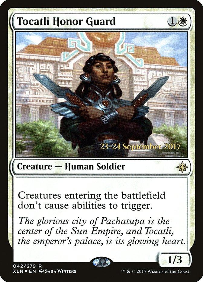 Tocatli Honor Guard [Ixalan Prerelease Promos] - Trinity Hobby