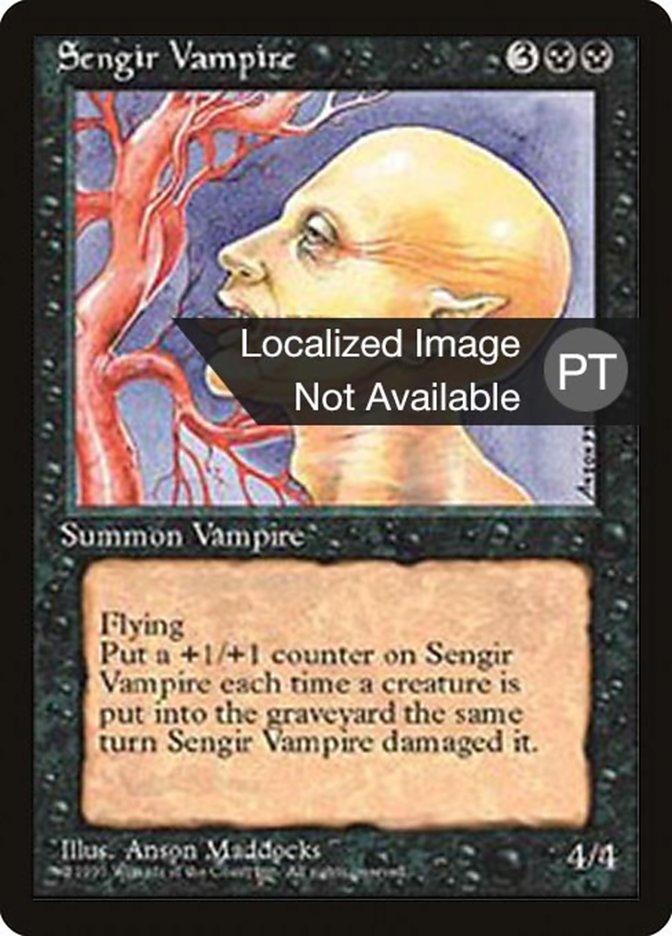 Sengir Vampire [Fourth Edition (Foreign Black Border)] - Trinity Hobby