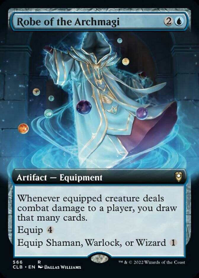 Robe of the Archmagi (Extended Art) [Commander Legends: Battle for Baldur's Gate] - Trinity Hobby