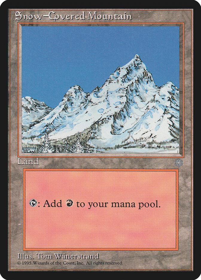 Snow-Covered Mountain [Ice Age] - Trinity Hobby
