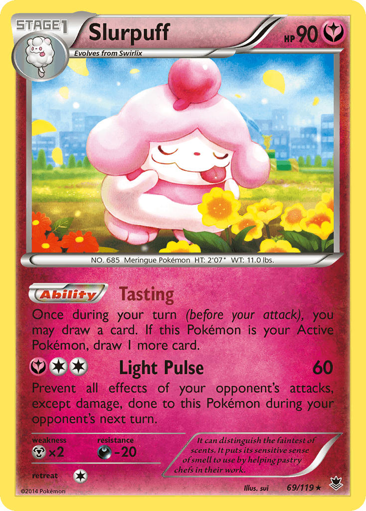 Slurpuff (69/119) [XY: Phantom Forces] - Trinity Hobby