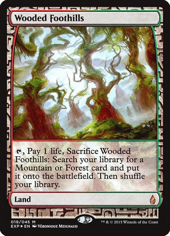Wooded Foothills [Zendikar Expeditions] - Trinity Hobby