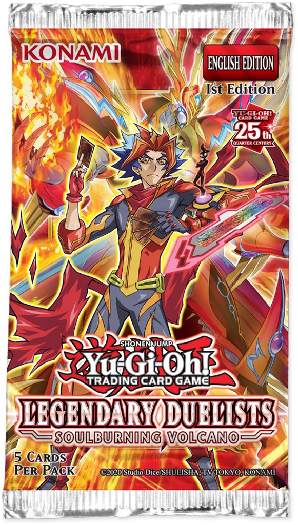 Legendary Duelists: Soulburning Volcano - Booster Pack (1st Edition) - Trinity Hobby