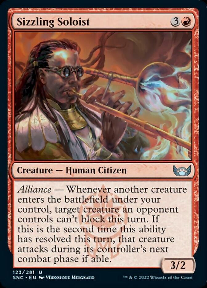 Sizzling Soloist [Streets of New Capenna] - Trinity Hobby