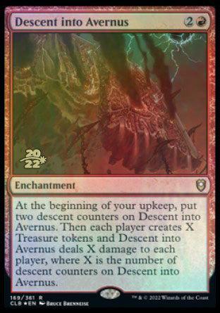 Descent into Avernus [Commander Legends: Battle for Baldur's Gate Prerelease Promos] - Trinity Hobby