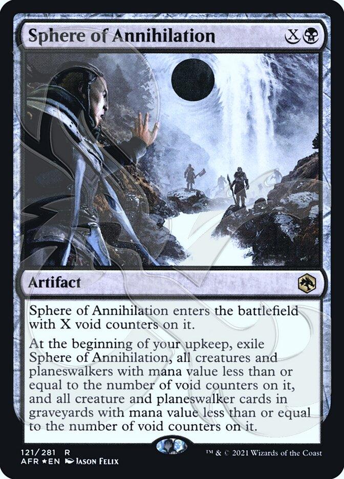 Sphere of Annihilation (Ampersand Promo) [Dungeons & Dragons: Adventures in the Forgotten Realms Promos] - Trinity Hobby