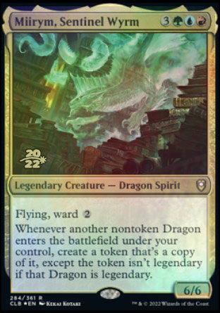 Miirym, Sentinel Wyrm [Commander Legends: Battle for Baldur's Gate Prerelease Promos] - Trinity Hobby