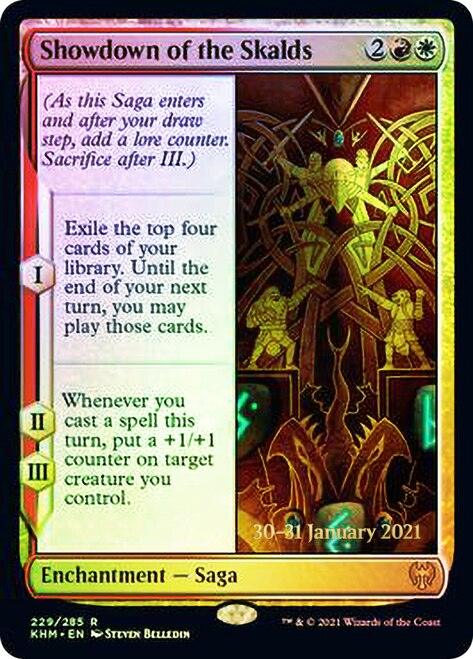 Showdown of the Skalds [Kaldheim Prerelease Promos] - Trinity Hobby