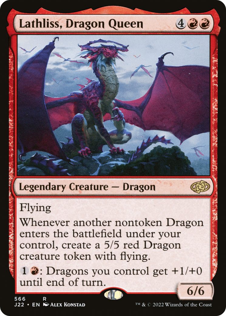 Lathliss, Dragon Queen [Jumpstart 2022] - Trinity Hobby