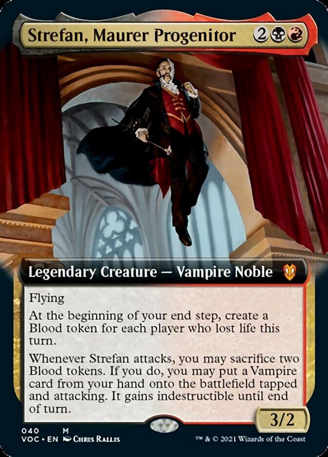 Strefan, Maurer Progenitor (Extended Art) [Innistrad: Crimson Vow Commander] - Trinity Hobby