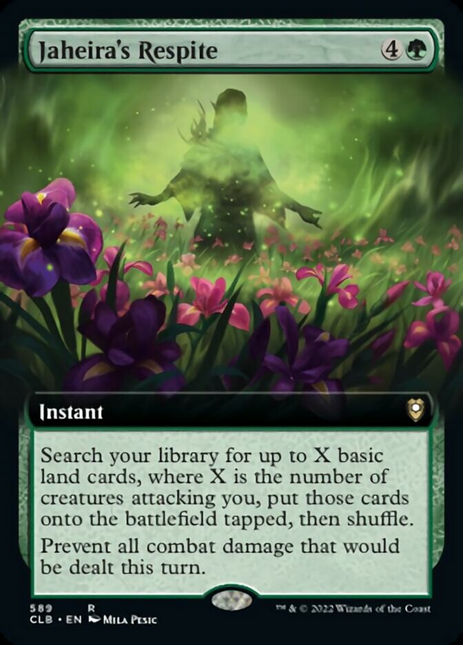 Jaheira's Respite (Extended Art) [Commander Legends: Battle for Baldur's Gate] - Trinity Hobby