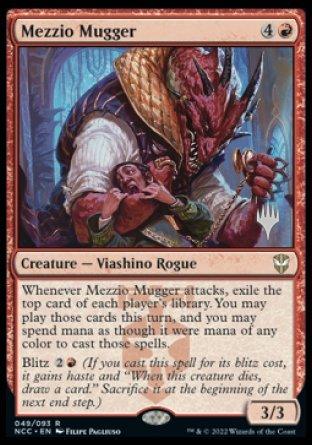 Mezzio Mugger (Promo Pack) [Streets of New Capenna Commander Promos] - Trinity Hobby