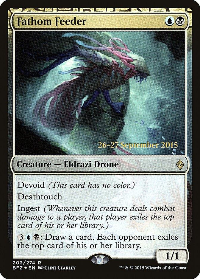 Fathom Feeder [Battle for Zendikar Prerelease Promos] - Trinity Hobby