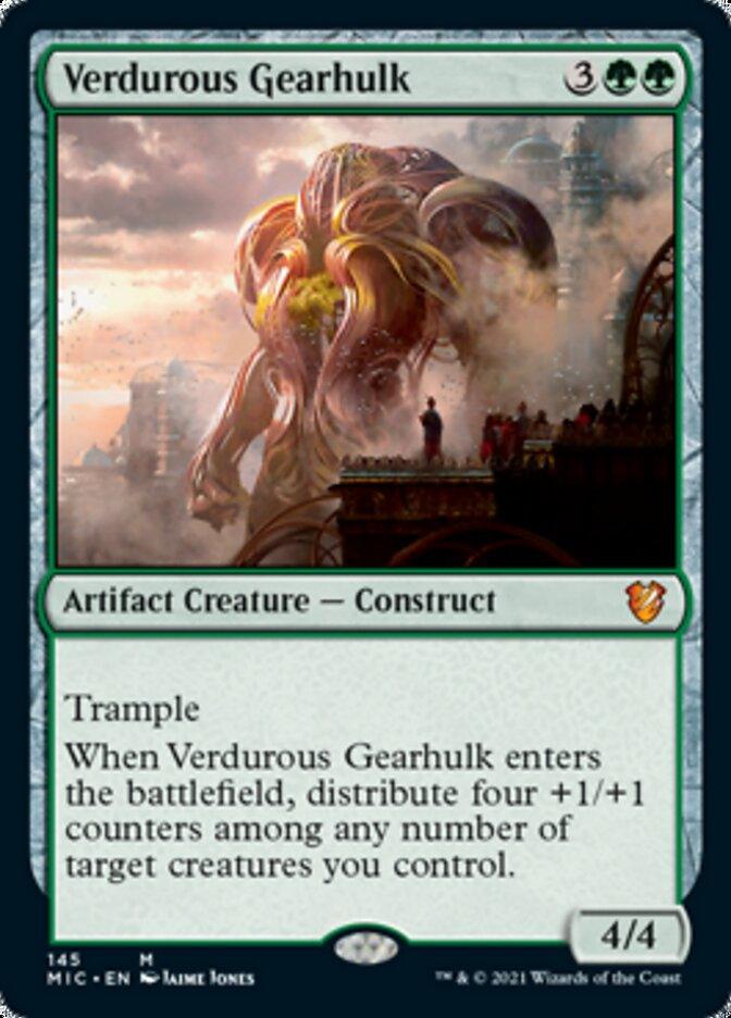 Verdurous Gearhulk [Innistrad: Midnight Hunt Commander] - Trinity Hobby