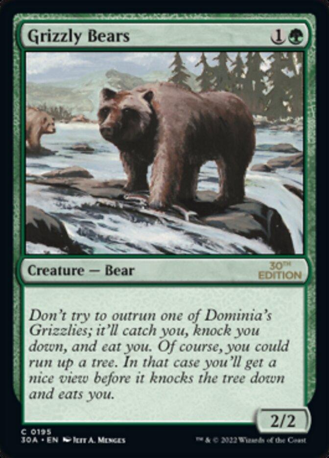 Grizzly Bears [30th Anniversary Edition] - Trinity Hobby