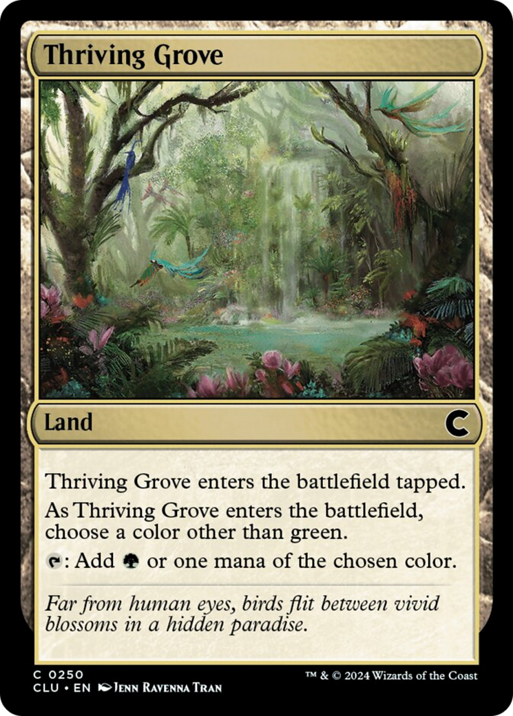 Thriving Grove [Ravnica: Clue Edition] - Trinity Hobby