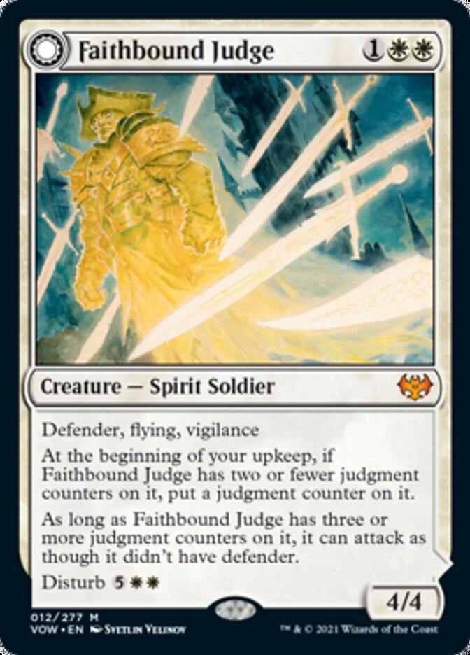 Faithbound Judge // Sinner's Judgment [Innistrad: Crimson Vow] - Trinity Hobby
