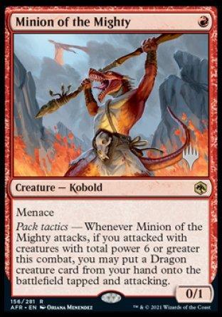 Minion of the Mighty (Promo Pack) [Dungeons & Dragons: Adventures in the Forgotten Realms Promos] - Trinity Hobby