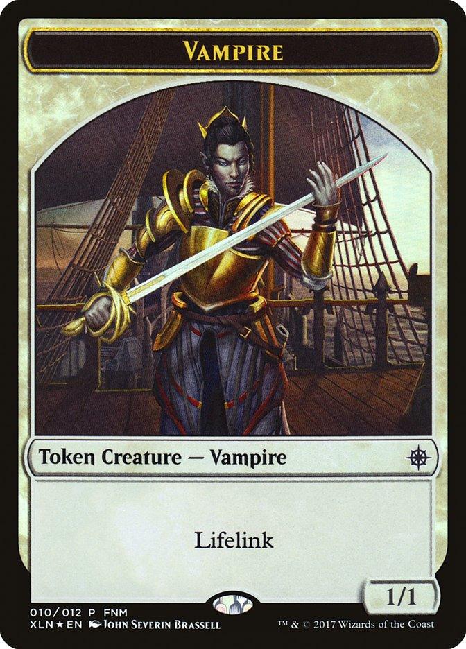 Vampire // Treasure Double-Sided Token [Friday Night Magic 2017] - Trinity Hobby
