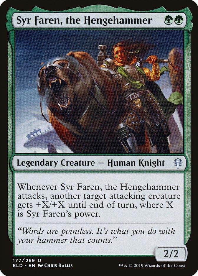 Syr Faren, the Hengehammer [Throne of Eldraine] - Trinity Hobby
