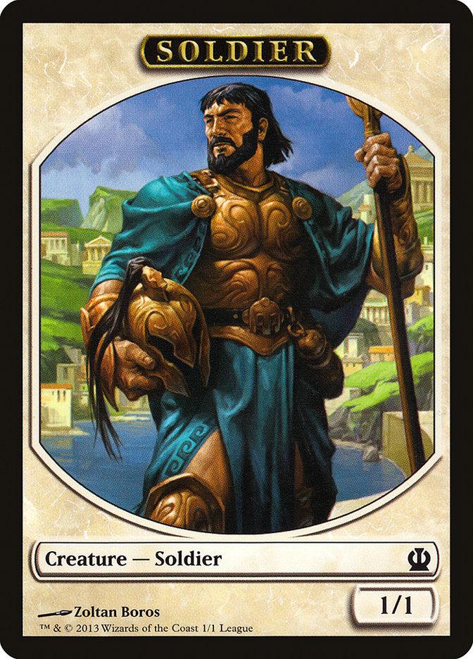 Soldier Token (Zoltan Boros) [League Tokens 2013] - Trinity Hobby