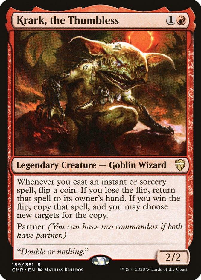 Krark, the Thumbless [Commander Legends] - Trinity Hobby