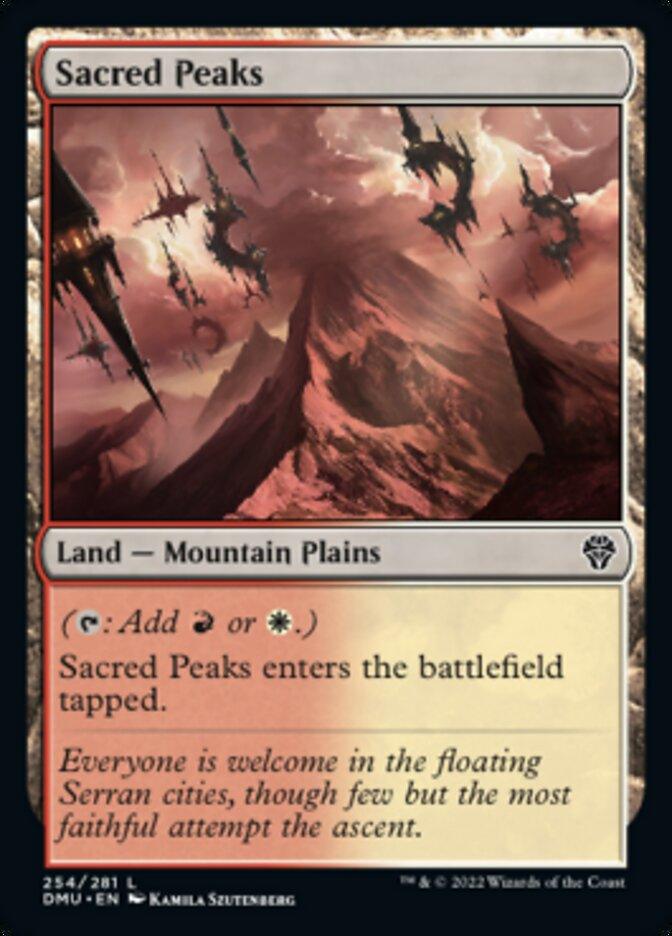 Sacred Peaks [Dominaria United] - Trinity Hobby